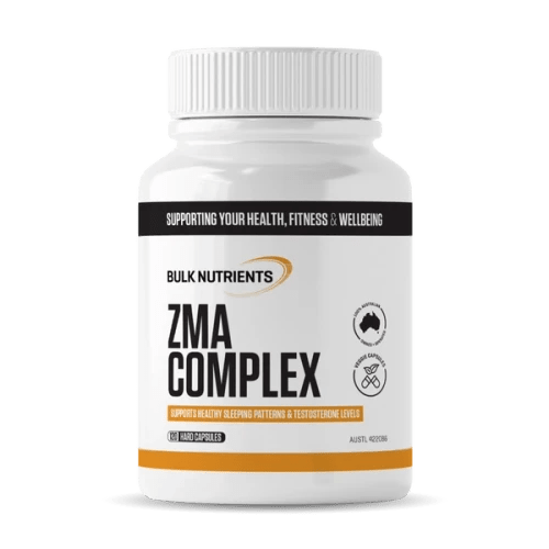 Bulk Nutrients - ZMA Complex - Supplements - 120 Capsules - The Cave Gym