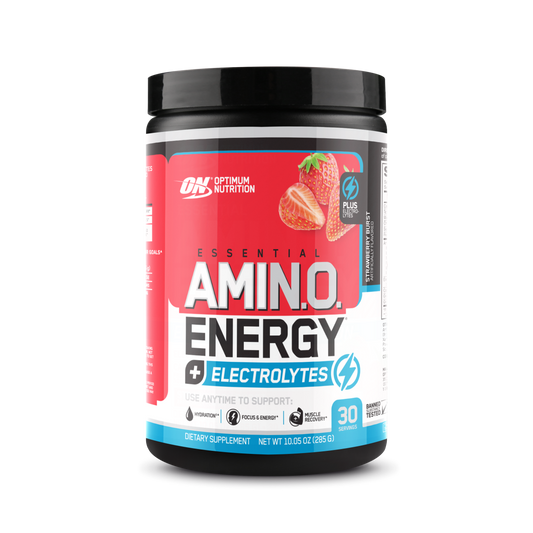 Optimum Nutrition - Essential Amino Energy + Electrolytes - Supplements - 30 Serves - The Cave Gym