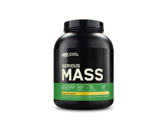 Optimum Nutrition - Serious Mass - Supplements - Banana - The Cave Gym