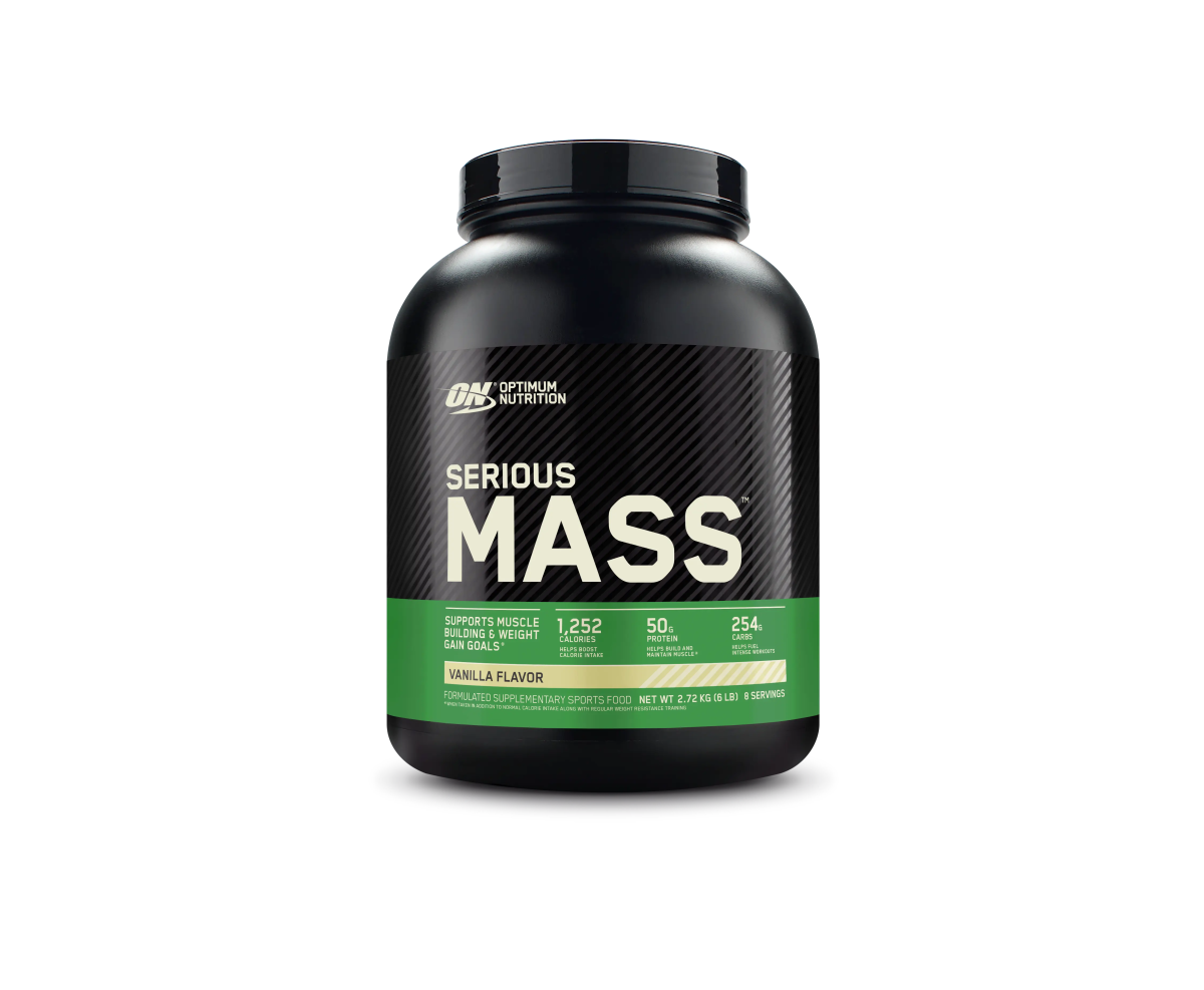Optimum Nutrition - Serious Mass - Supplements - Vanilla - The Cave Gym