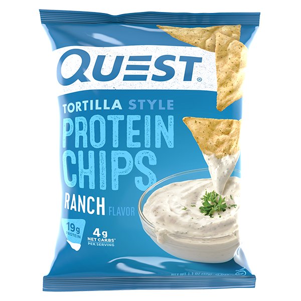 Quest Nutrition - Tortilla Style Protein Chips - Cafe - 32g - The Cave Gym