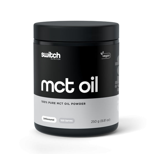 Switch Nutrition - 100% Pure MCT Oil Powder - Supplements - 100 Serves - The Cave Gym