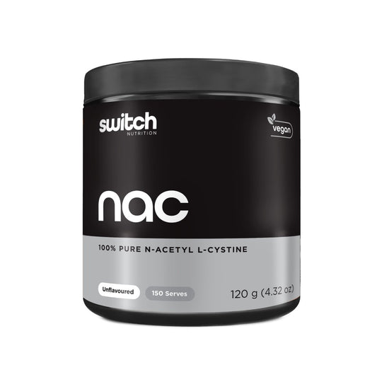 Switch Nutrition - 100% Pure N-Acetyl L-Cysteine - Supplements - 120g - The Cave Gym