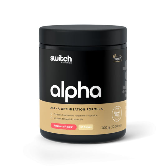 Switch Nutrition - Alpha Switch Powder - Supplements - 30 Serves - The Cave Gym