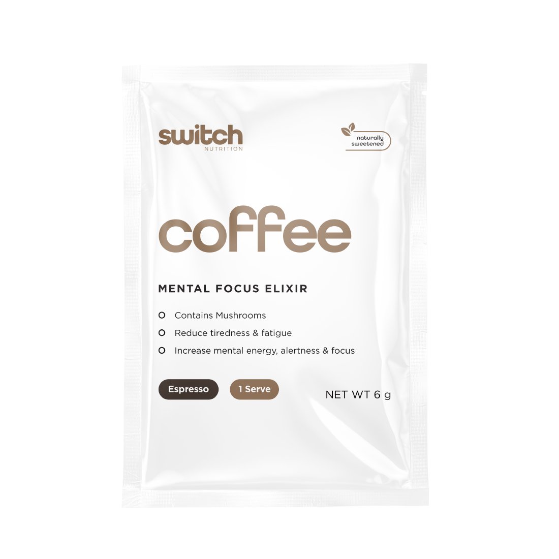 Switch Nutrition - Coffee Switch - Supplements - 25 Serves - The Cave Gym