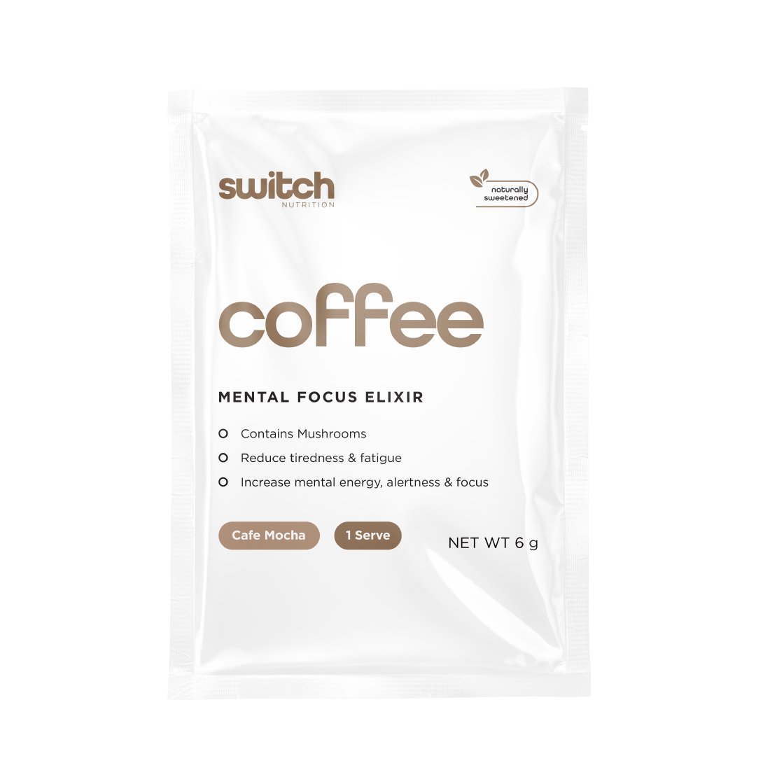 Switch Nutrition - Coffee Switch - Supplements - 25 Serves - The Cave Gym