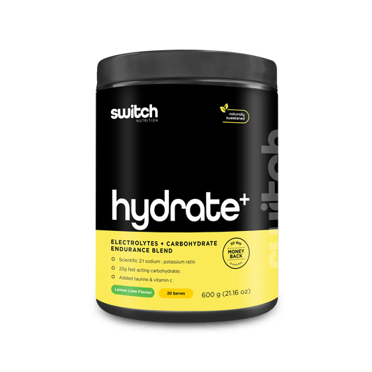 Switch Nutrition - Hydrate+ - Supplements - 20 Serves - The Cave Gym