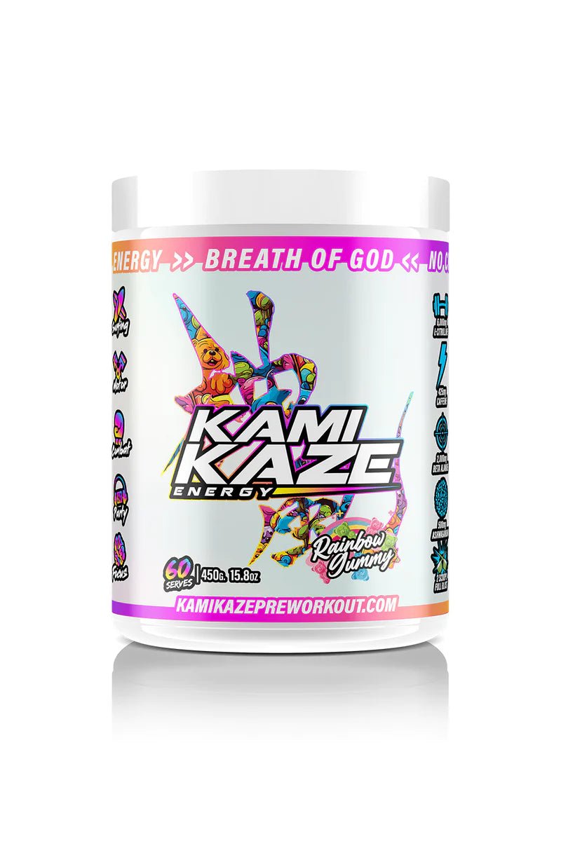Athletic Sport - Kamikaze Pre-Workout - Supplements - 30 Serves - The Cave Gym