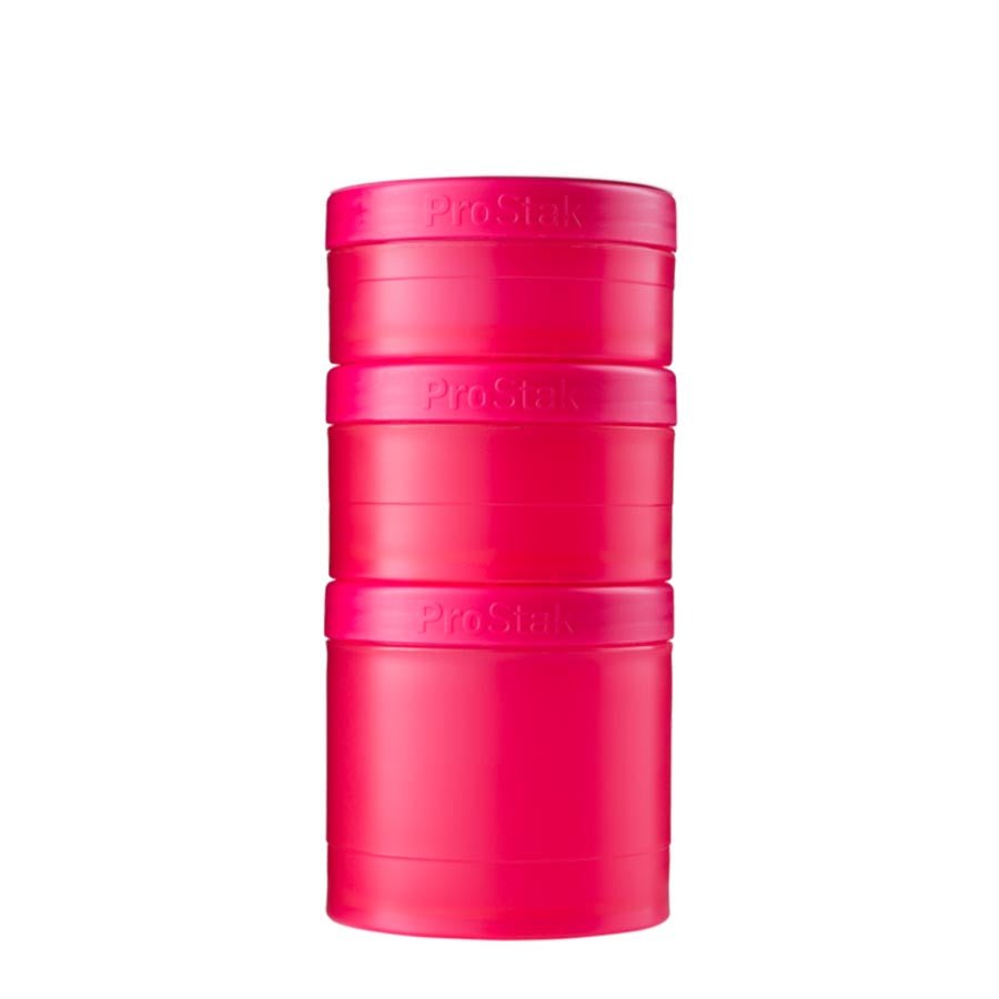 Blender Bottle - ProStak Expansion Pak (Full Colour) - Merchandise - Pink - The Cave Gym