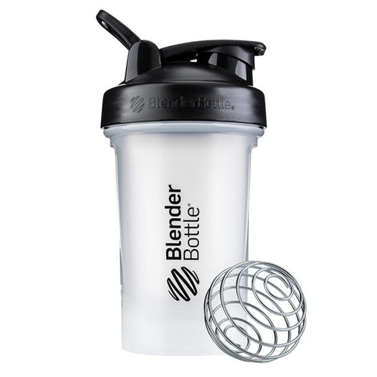 Blender Bottle Shaker Classic V2 - 600ml - Merchandise - Clear/Black - The Cave Gym