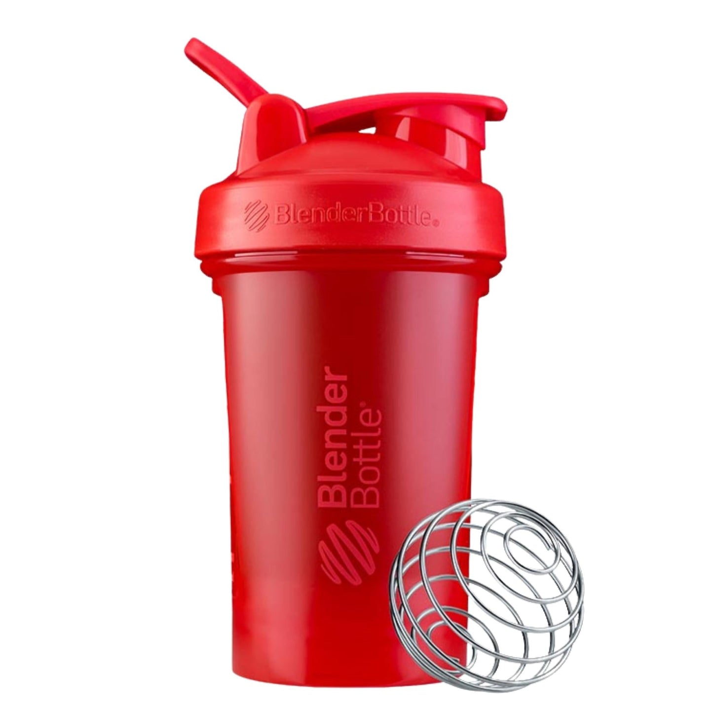 Blender Bottle Shaker Classic V2 - 600ml - Merchandise - Red - The Cave Gym