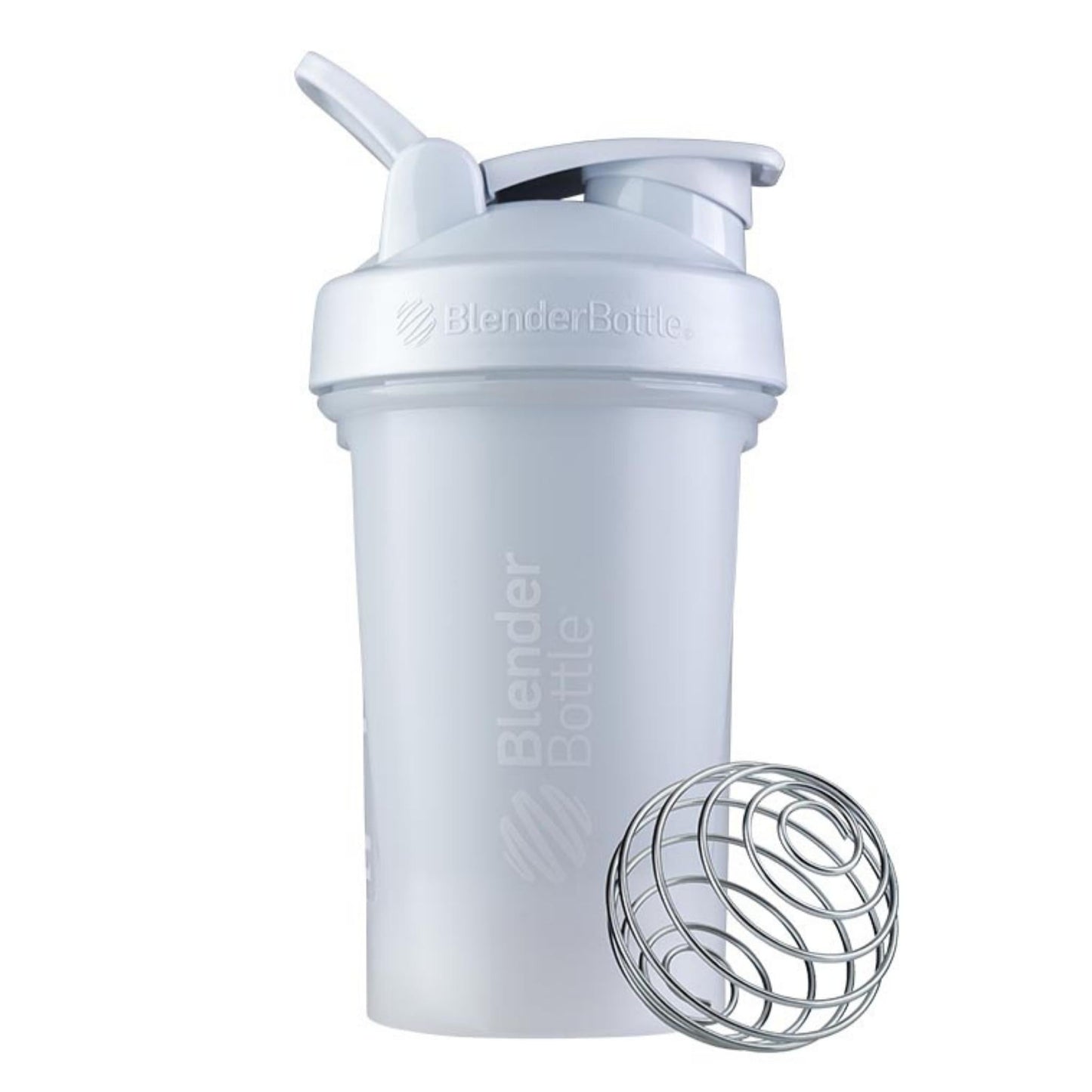 Blender Bottle Shaker Classic V2 - 600ml - Merchandise - White - The Cave Gym