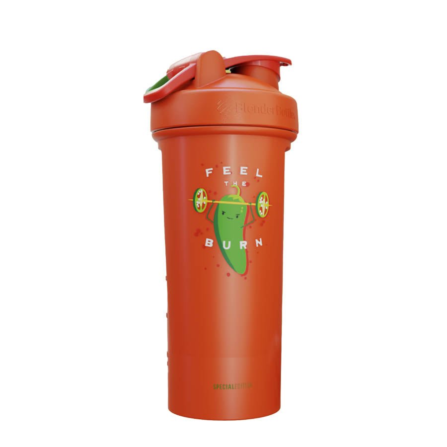 Blender Bottle Shaker Classic V2 - 828ml - Merchandise - Feel the Burn Red - The Cave Gym