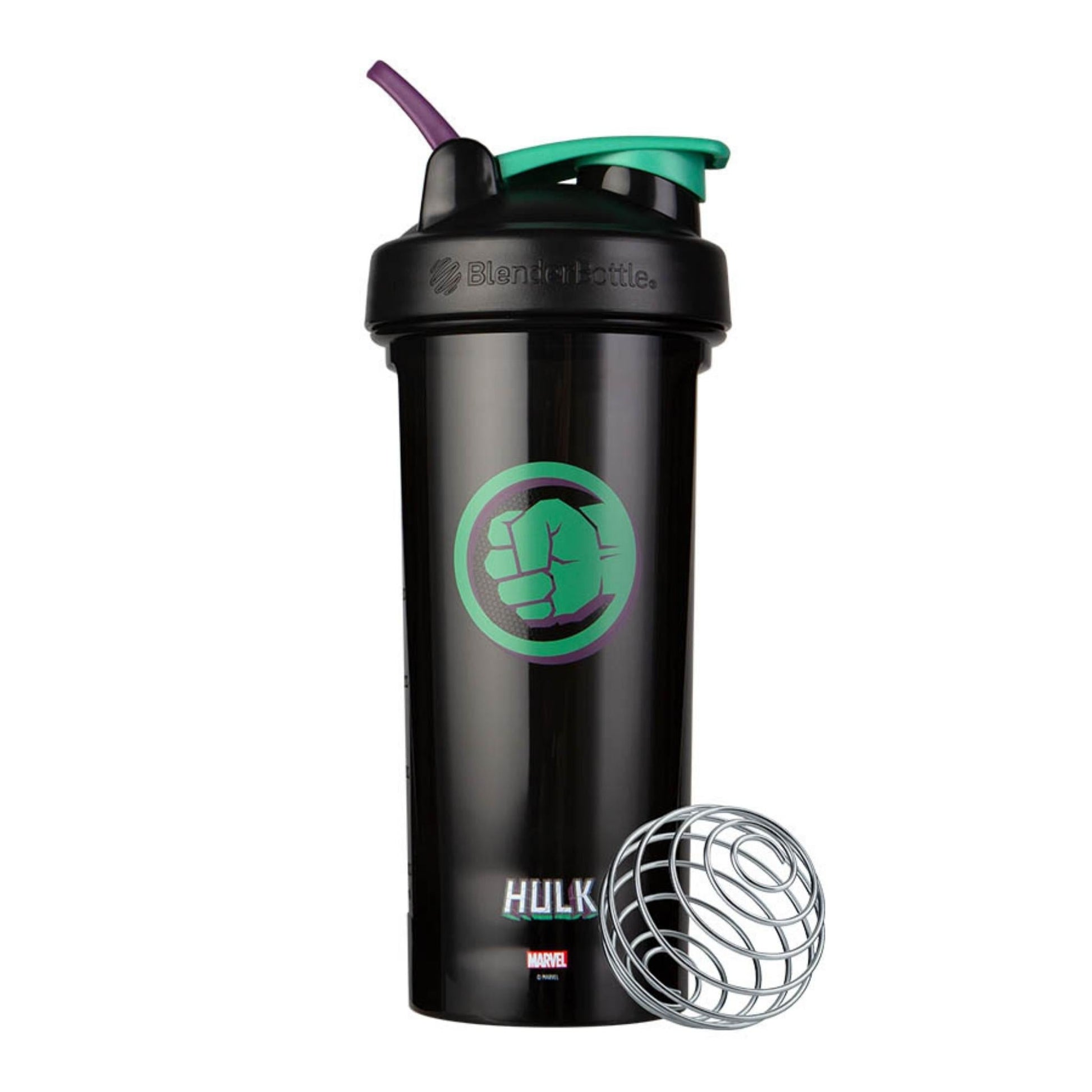 Blender Bottle Shaker Marvel Pro28 - 828ml - Merchandise - Hulk - The Cave Gym