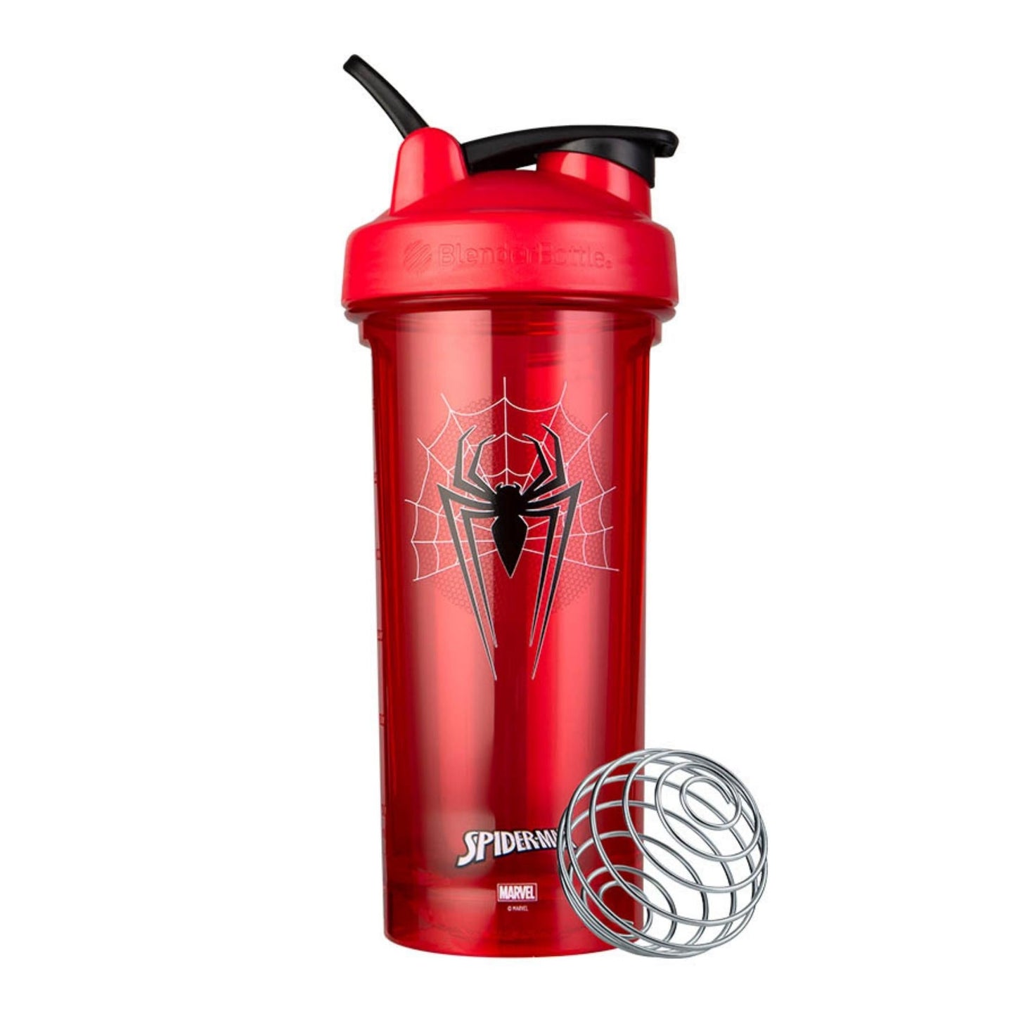 Blender Bottle Shaker Marvel Pro28 - 828ml - Merchandise - Spider Man - The Cave Gym