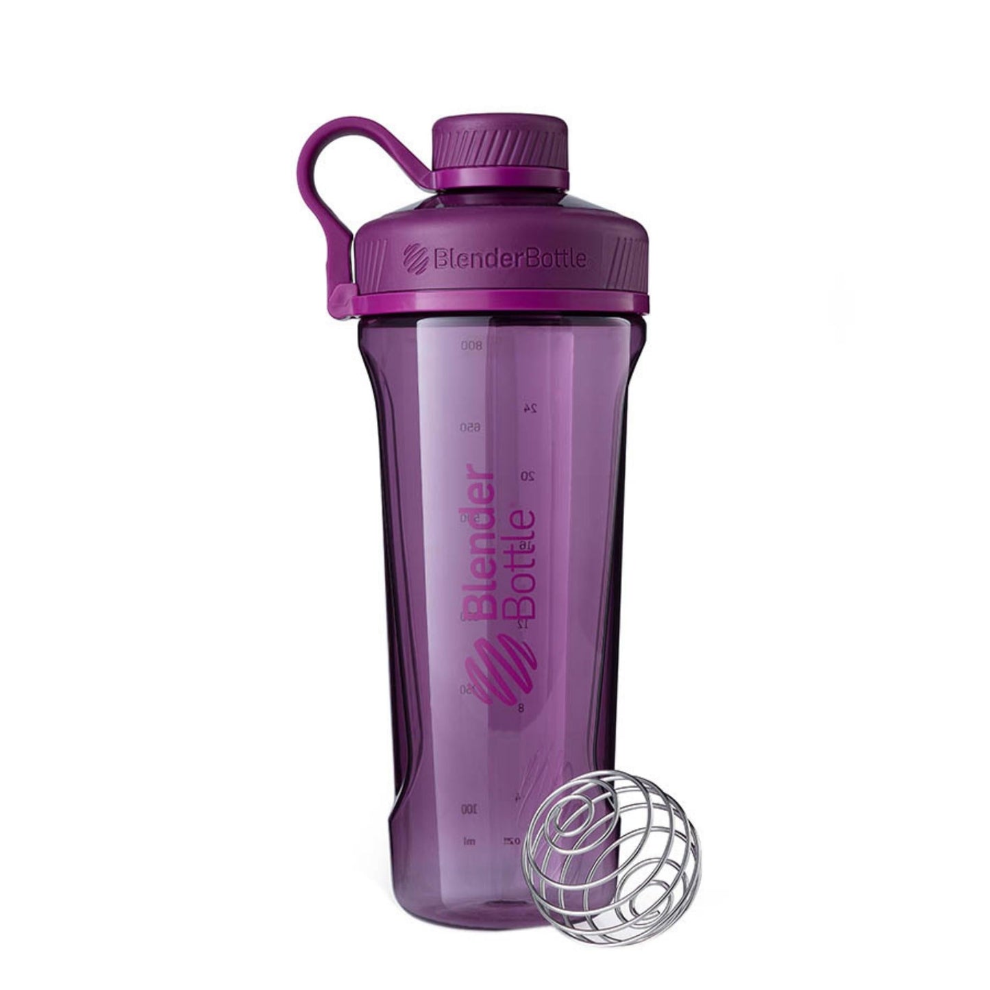 Blender Bottle Shaker Radian Tritan - 828ml - Merchandise - Plum - The Cave Gym