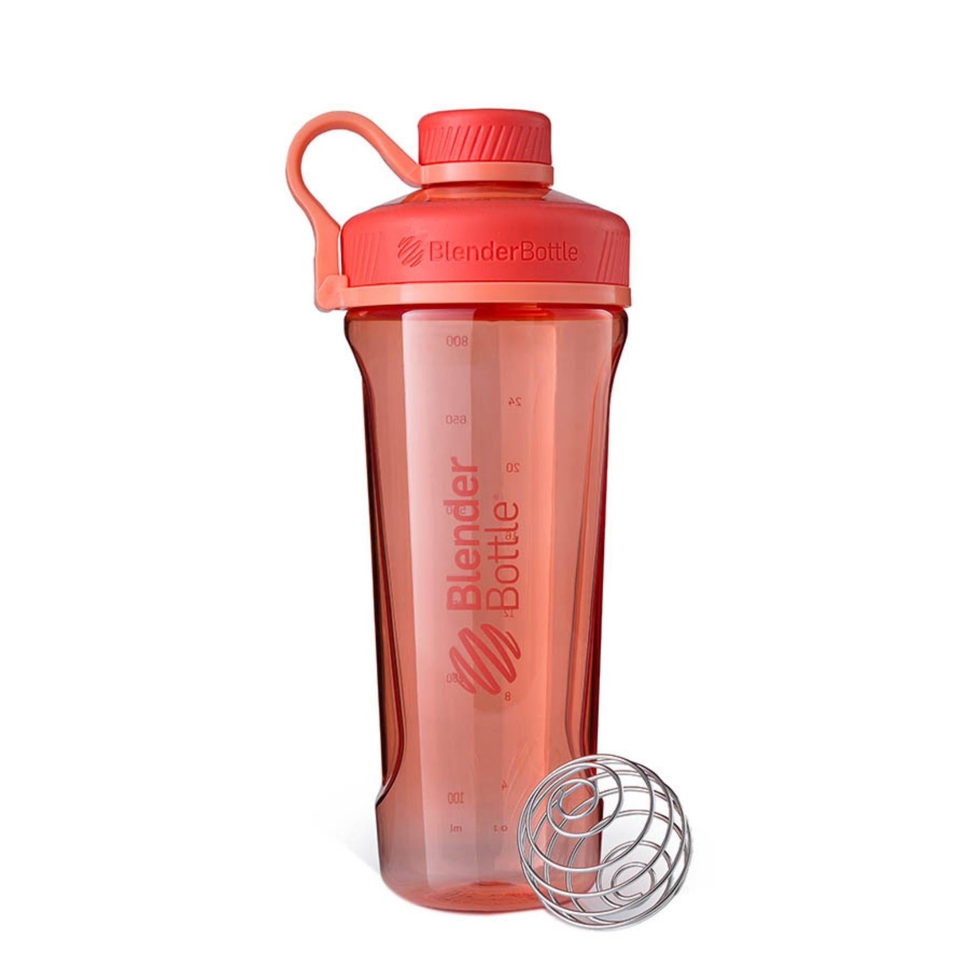 Blender Bottle Shaker Radian Tritan - 828ml - Merchandise - Coral - The Cave Gym