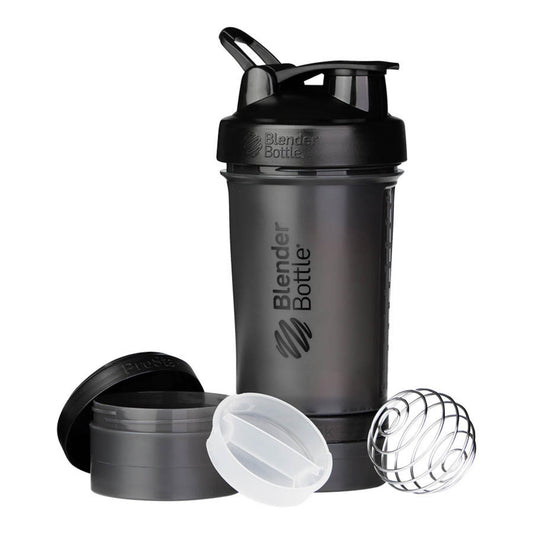 Blender Bottle Shaker V2 ProStak - 651ml - Merchandise - Black - The Cave Gym