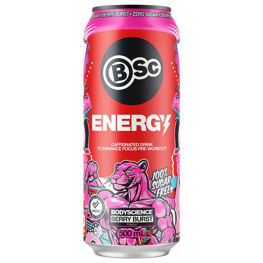 Body Science (BSc) - Energy Drink RTD - Cafe - 500ml - The Cave Gym