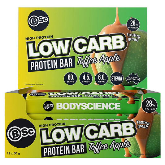 Body Science (BSc) - High Protein Low Carb Bar - Cafe - 60g - The Cave Gym