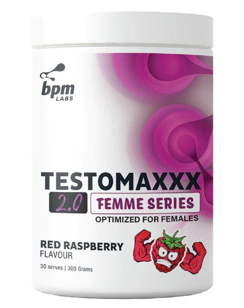 BPM Labs - Testomaxxx 2.0 Hardcore Femme Series - Supplements - 30 Serves - The Cave Gym
