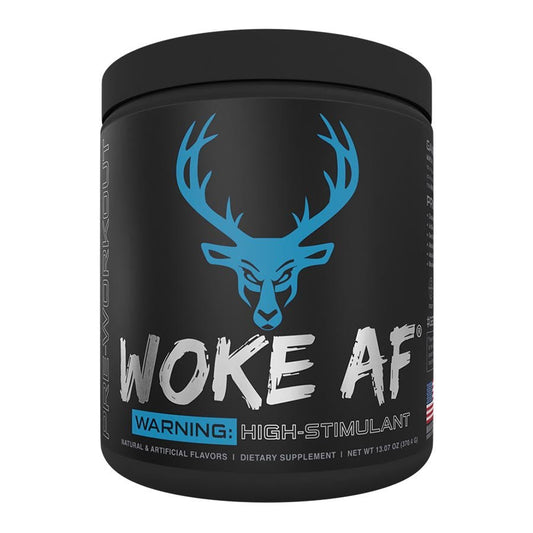Bucked Up - Woke AF Pre Workout 30 Serve - Supplements - Blue Raz - The Cave Gym