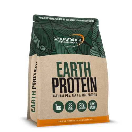 Bulk Nutrients - Earth Protein Vegan Protein - Supplements - 33 Serves - The Cave Gym