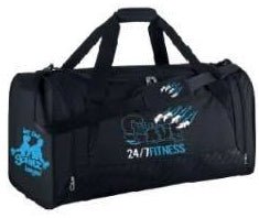 Cave Apparel - Gym Bag - Merchandise - Cave with Let the Gainz Begin on the side - The Cave Gym