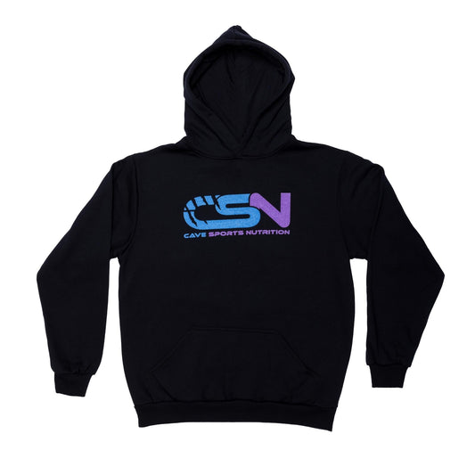 Cave Apparel - Hoodie Lightweight Black - Merchandise - X-Small - The Cave Gym