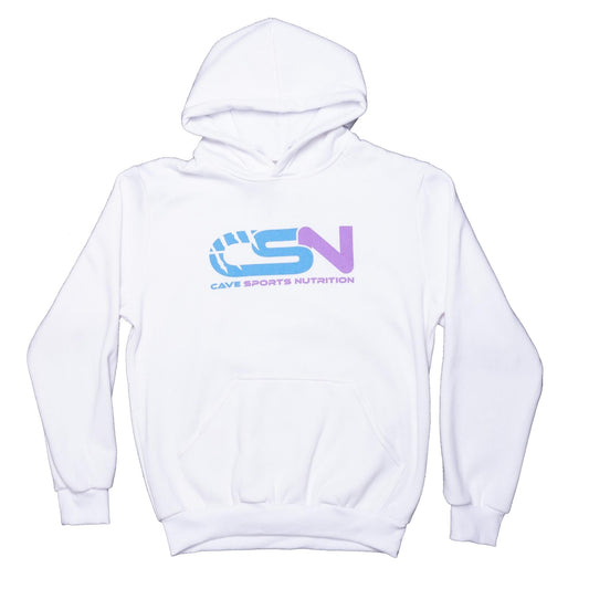 Cave Apparel - Hoodie Thermal White - Merchandise - X-Small - The Cave Gym