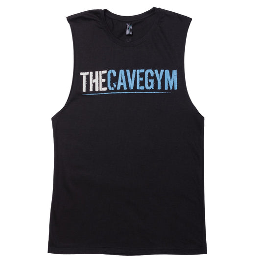 Cave Apparel - Men's Muscle Action Singlet Black - Merchandise - XX-Small - The Cave Gym