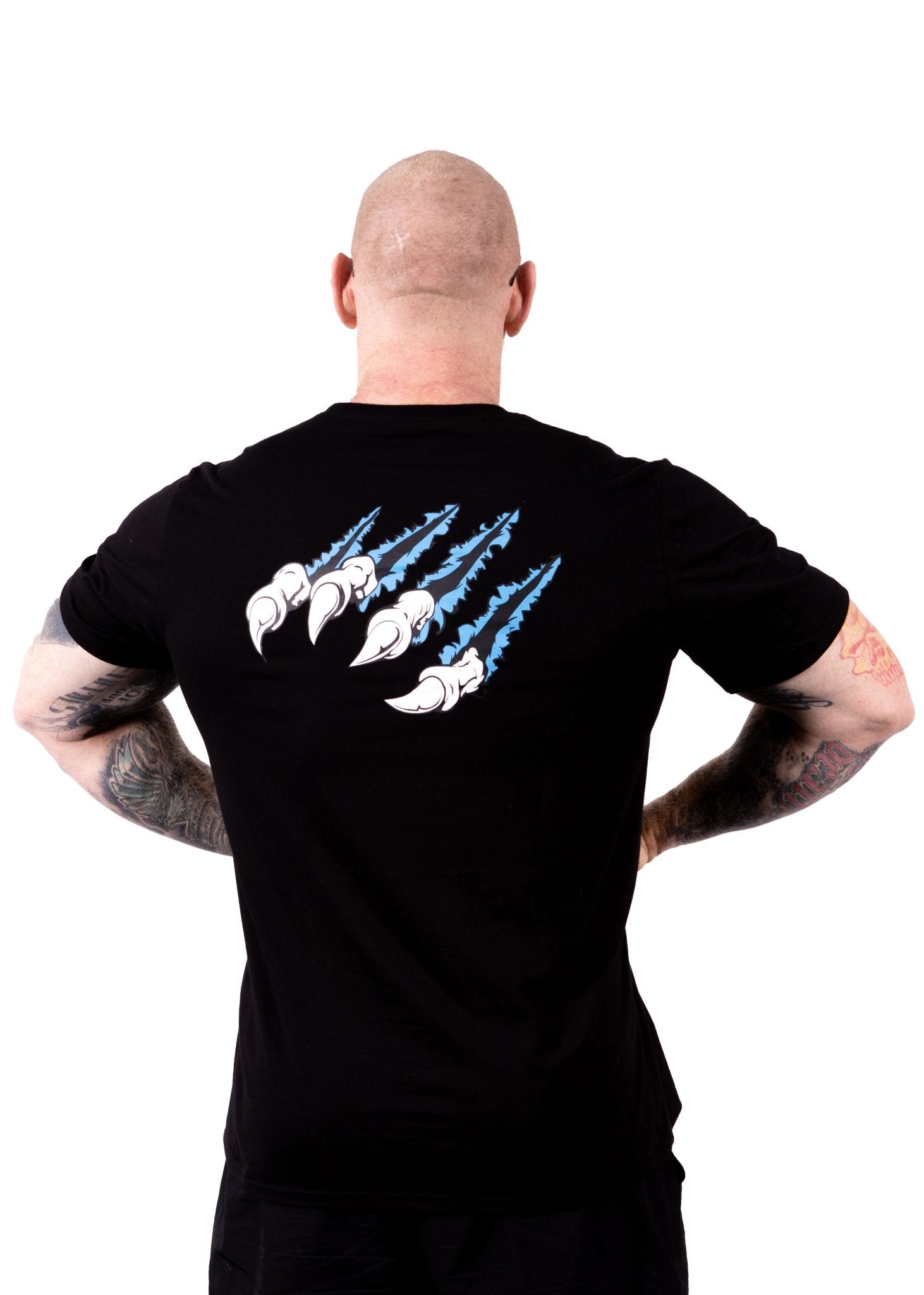 Cave Apparel- Men's T-Shirt Blue - Merchandise - Blue - The Cave Gym