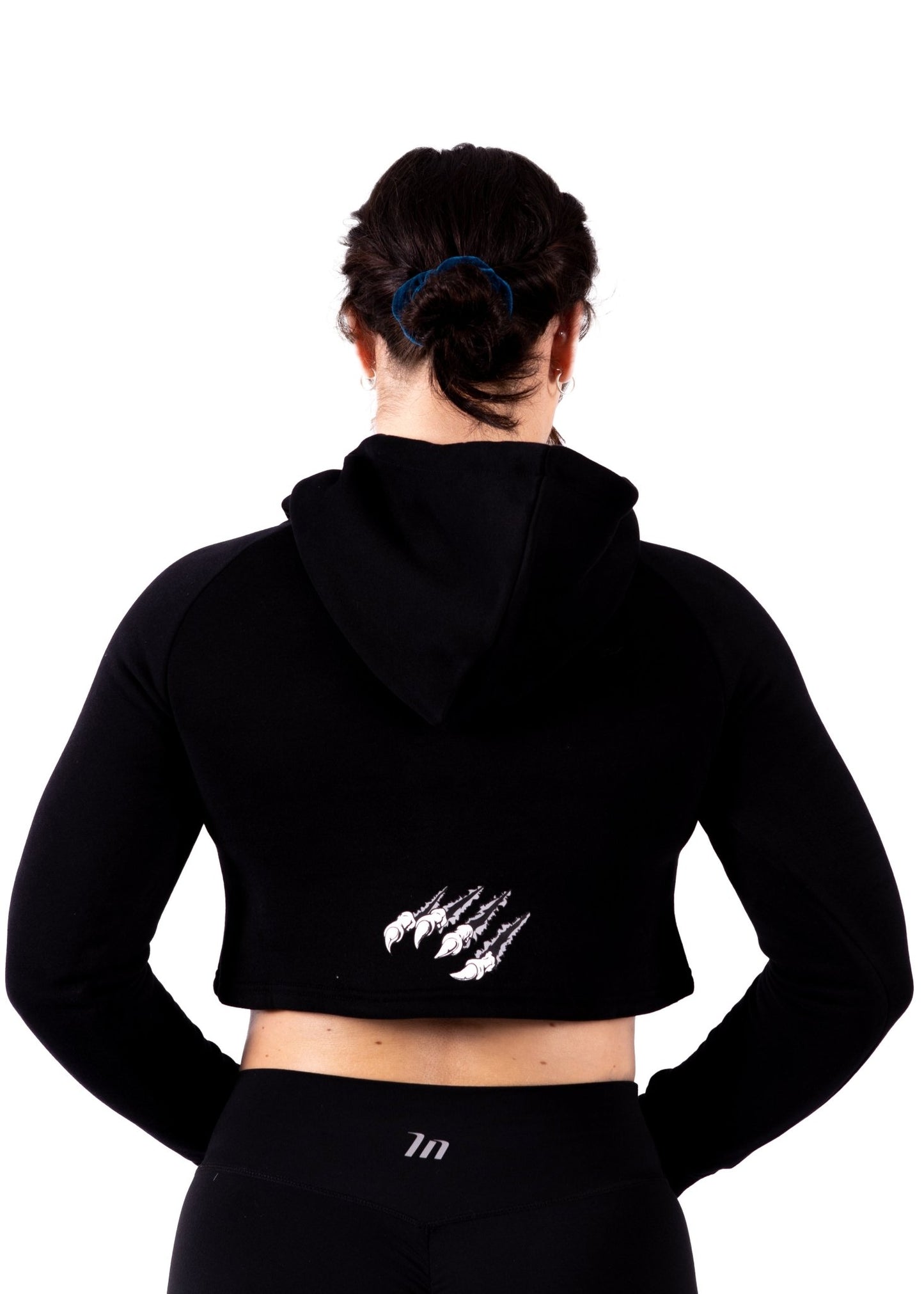 Cave Apparel - Women's Cropped Hoodie Grey - Merchandise - Grey - The Cave Gym