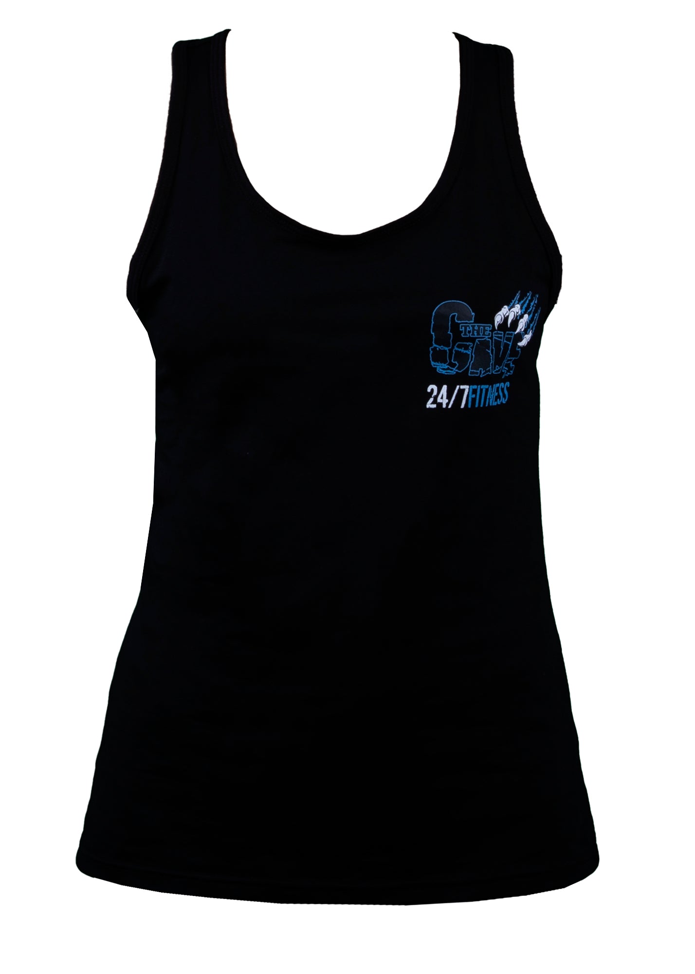 Cave Apparel - Women's Racer Back Singlet Blue - Merchandise - Blue - The Cave Gym