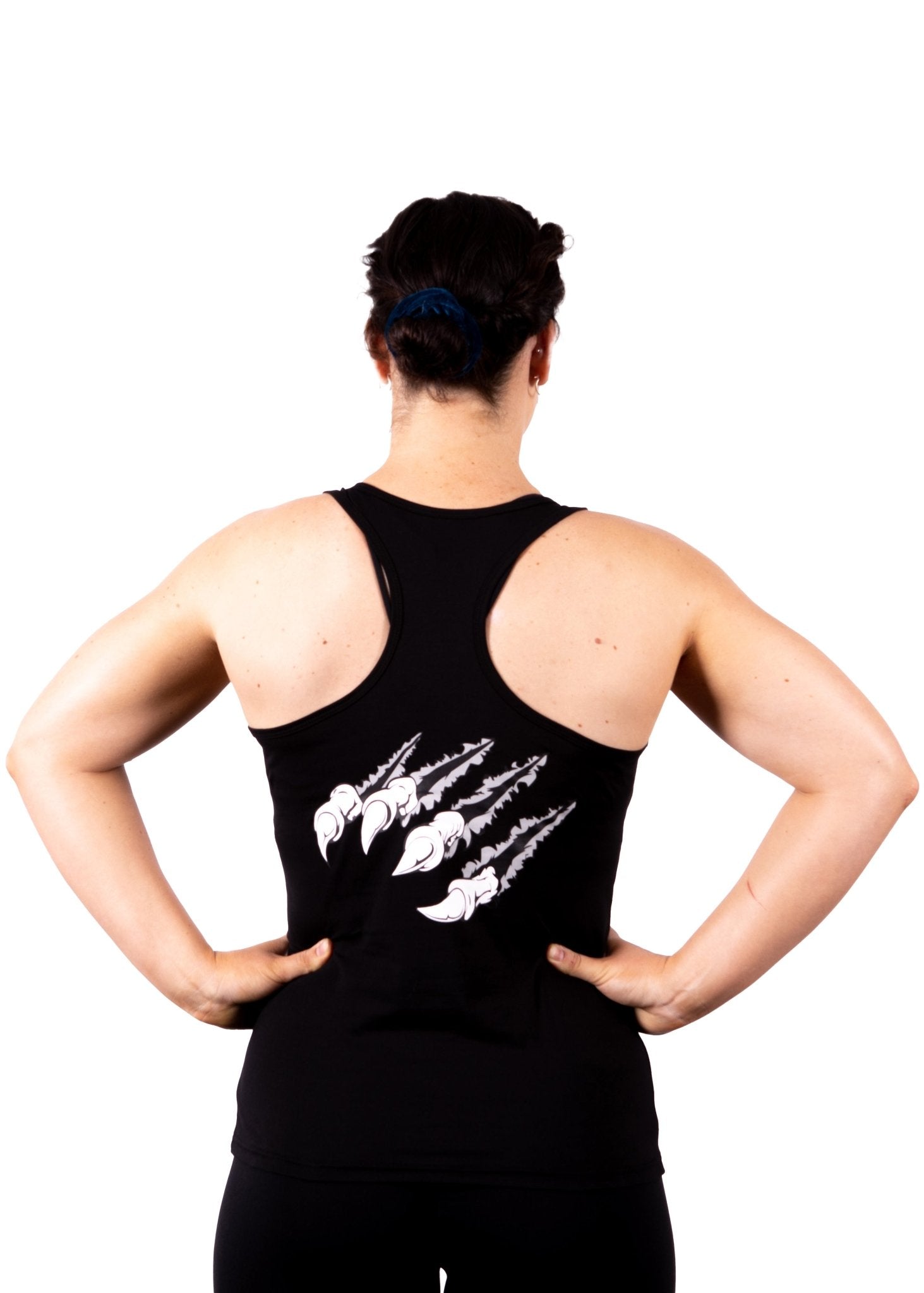 Cave Apparel - Women's Racer Back Singlet Grey - Merchandise - Grey - The Cave Gym