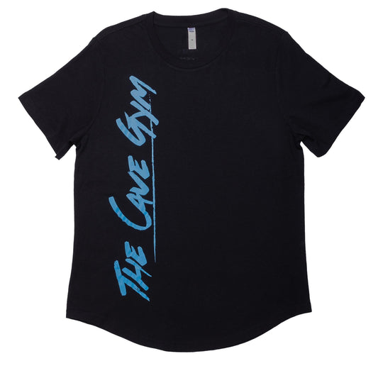 Cave Gym Women's Drop T-Shirt Black - Merchandise - X-Small - The Cave Gym