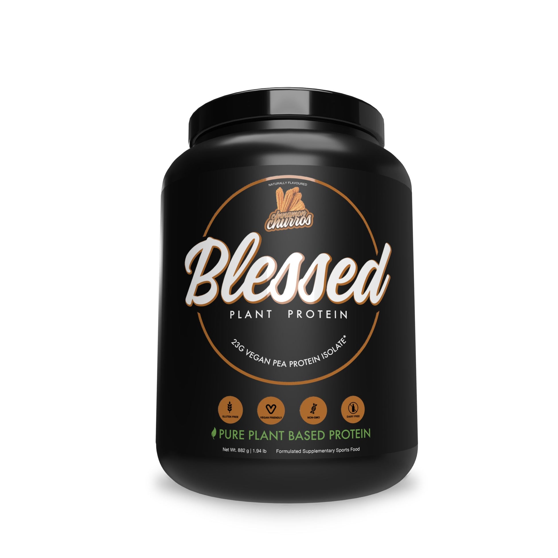 EHP Labs - Blessed Plant-Based Protein - Supplements - 30 Serves - The Cave Gym