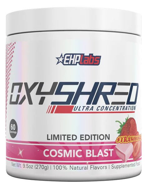 EHP Labs OxyShred Ultra Concentration 60 Serves - Supplements - Cosmic Blast - The Cave Gym