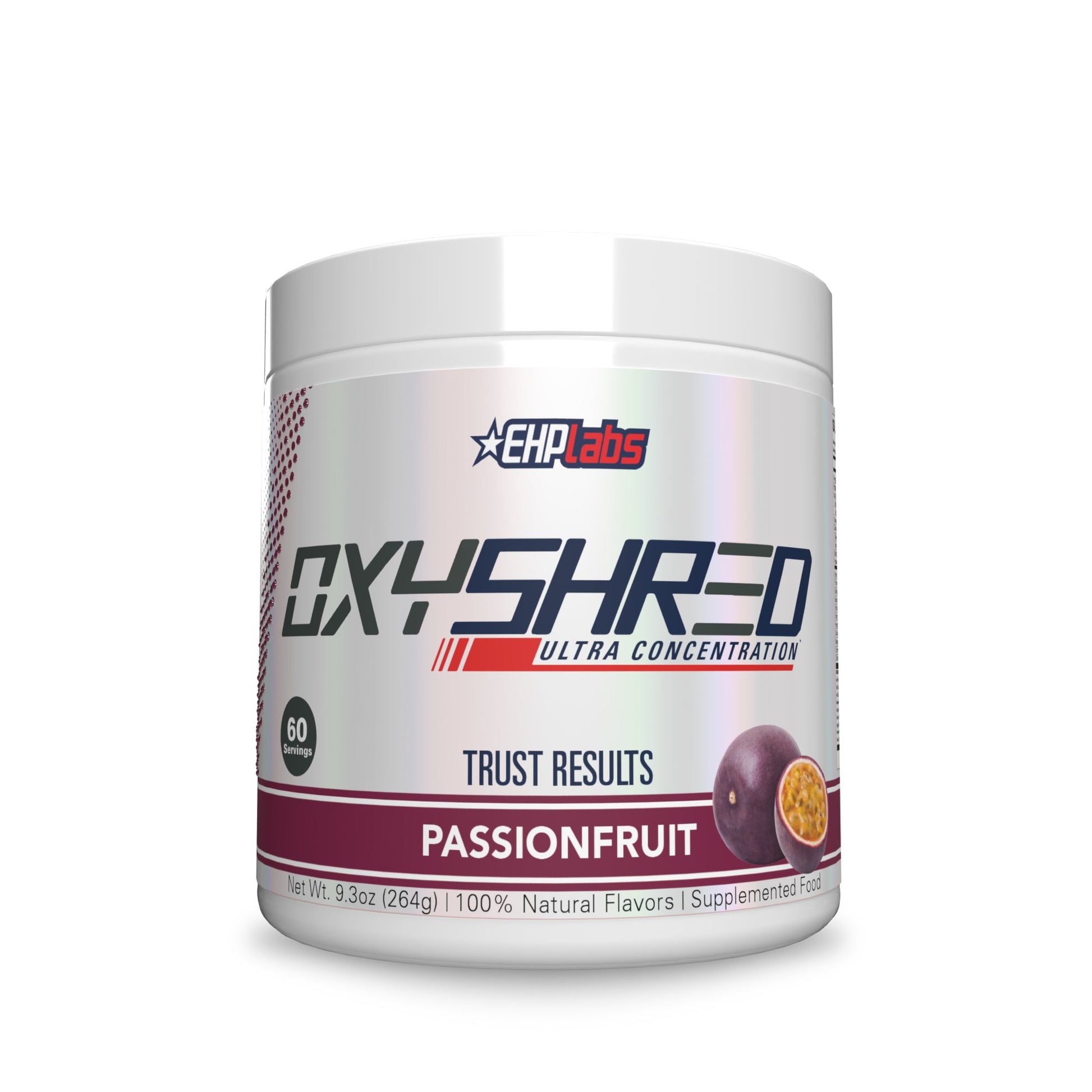 EHP Labs OxyShred Ultra Concentration 60 Serves - Supplements - Passionfruit - The Cave Gym