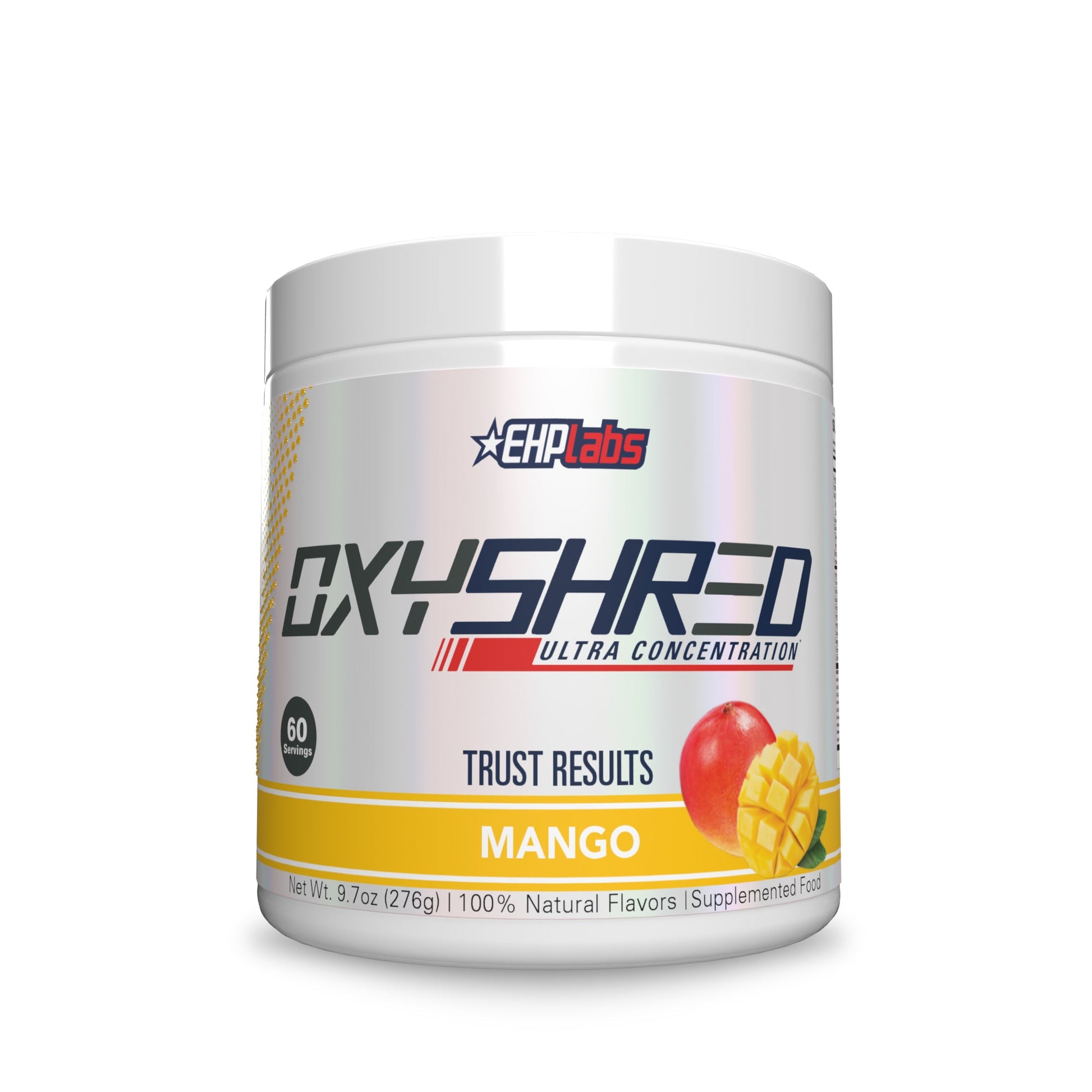 EHP Labs OxyShred Ultra Concentration 60 Serves - Supplements - Mango - The Cave Gym