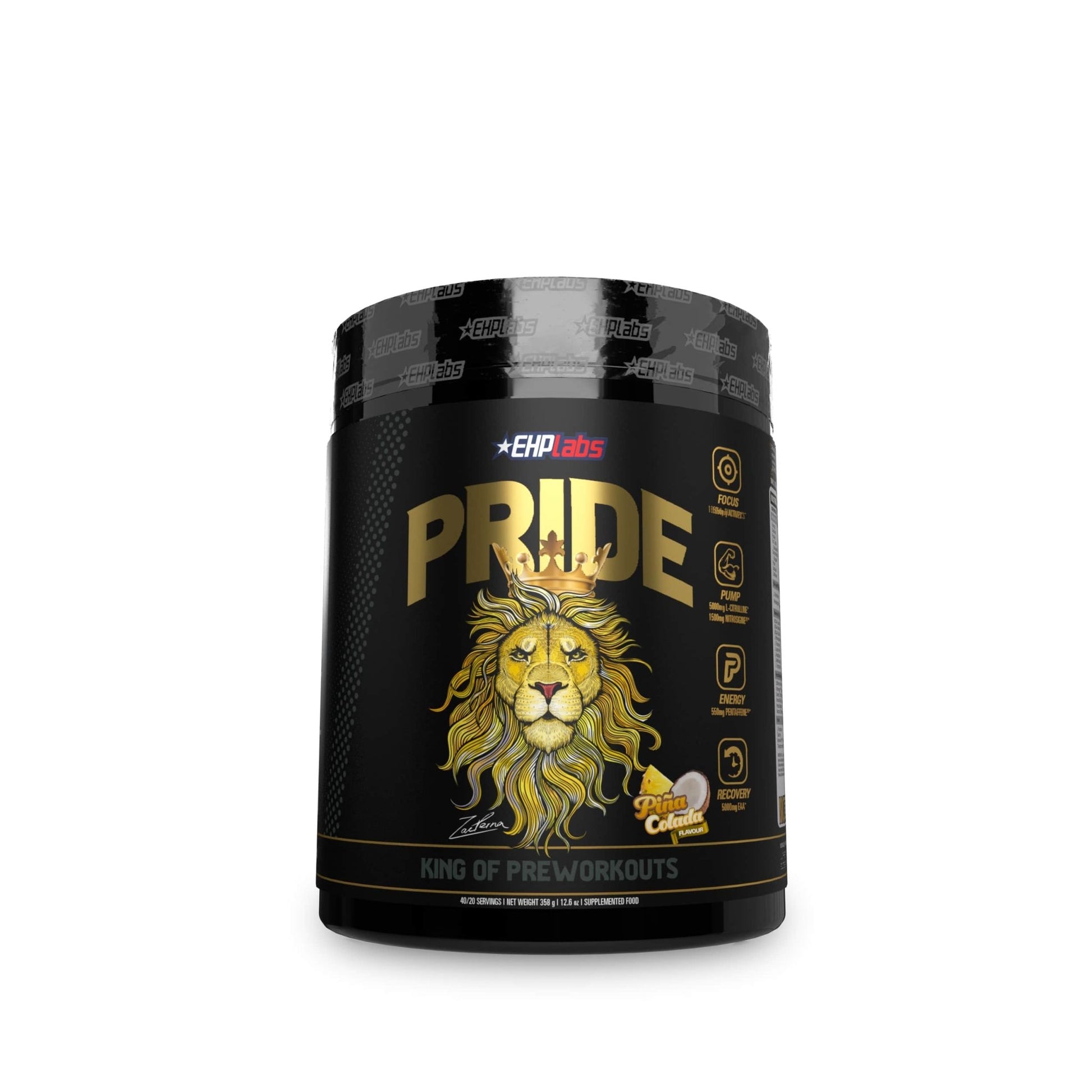 EHP Labs - Pride Pre-Workout - Supplements - Pina Colada - The Cave Gym