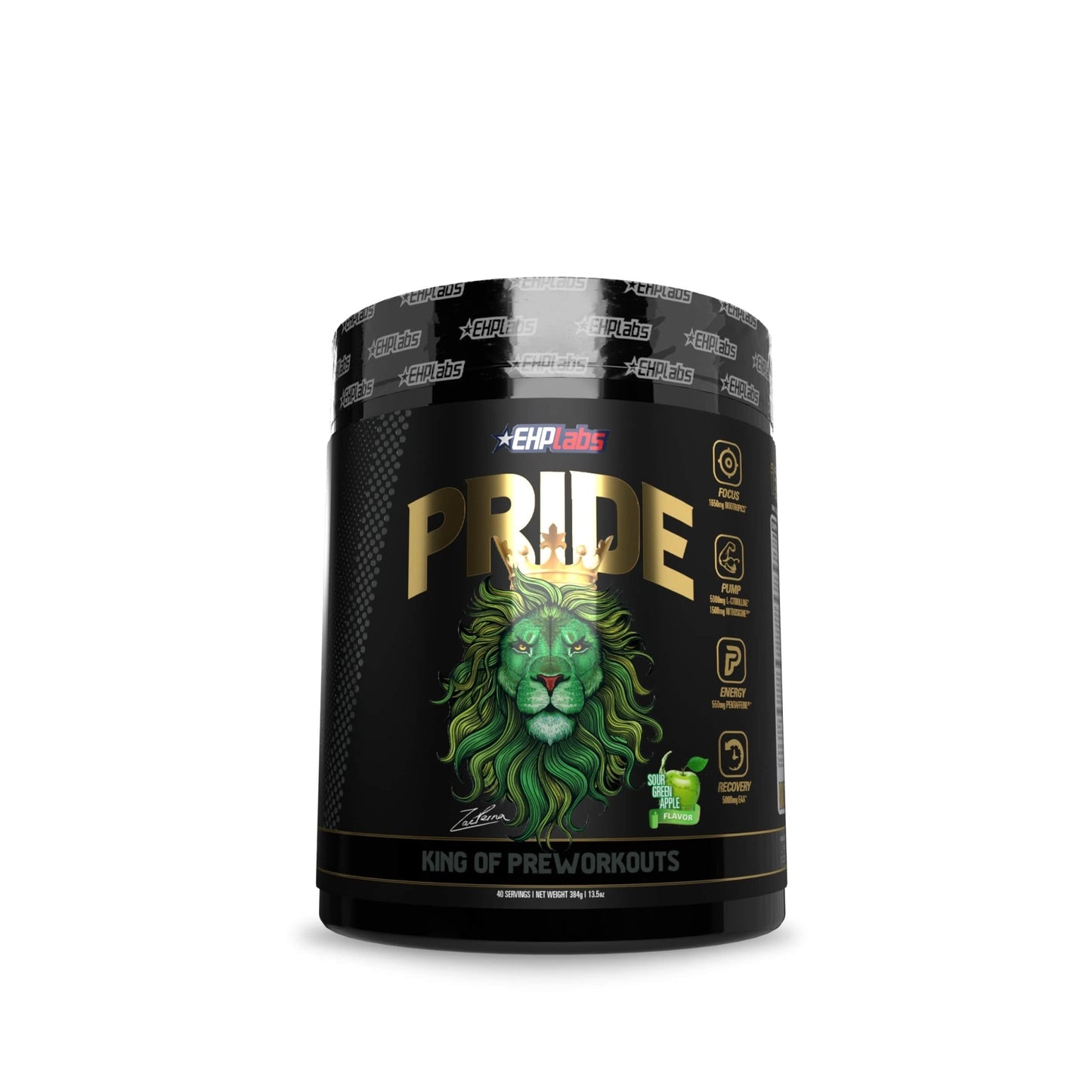 EHP Labs - Pride Pre-Workout - Supplements - Sour Green Apple - The Cave Gym