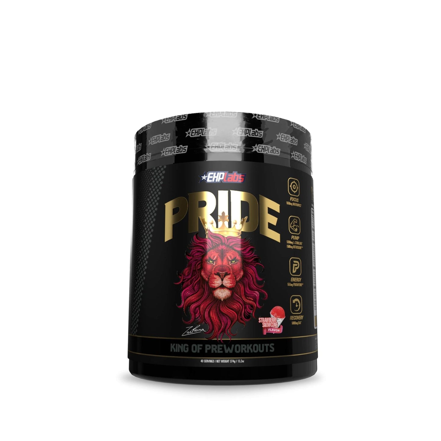 EHP Labs - Pride Pre-Workout - Supplements - Strawberry Snowcone - The Cave Gym