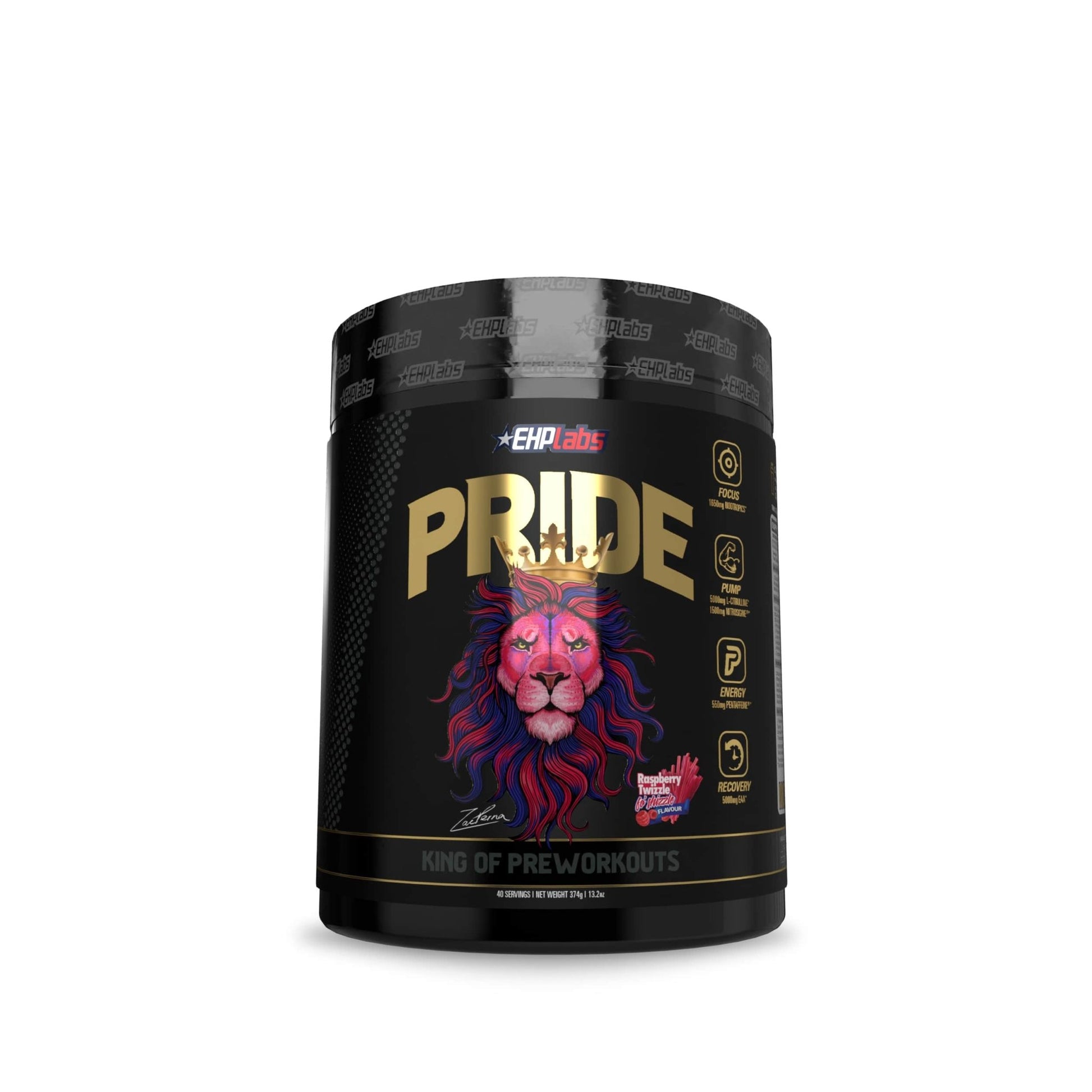 EHP Labs - Pride Pre-Workout - Supplements - Raspberry Twizzle fo' Shizzle - The Cave Gym