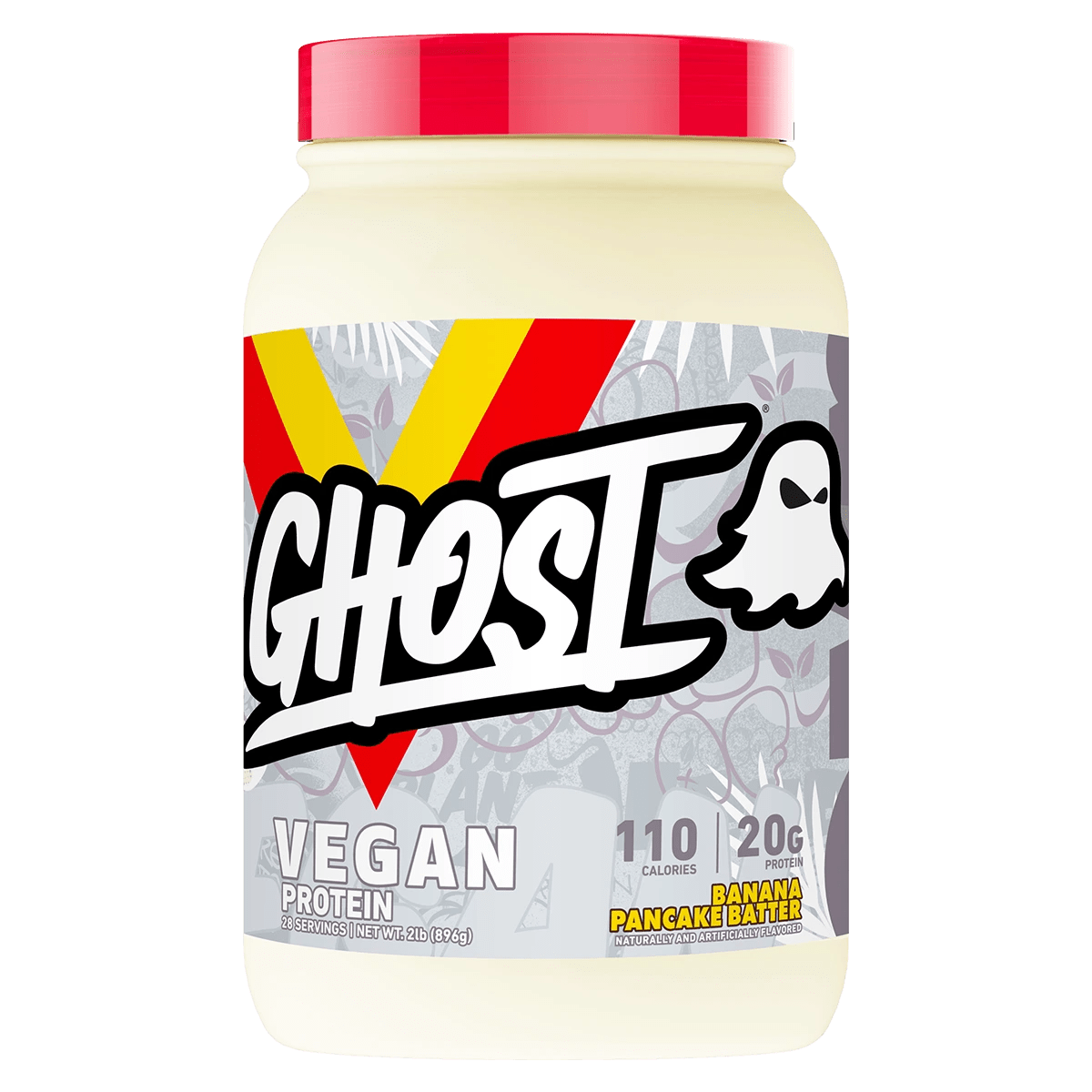 Ghost Lifestyle - Vegan Protein - Supplements - 28 Serves (2lb) - The Cave Gym