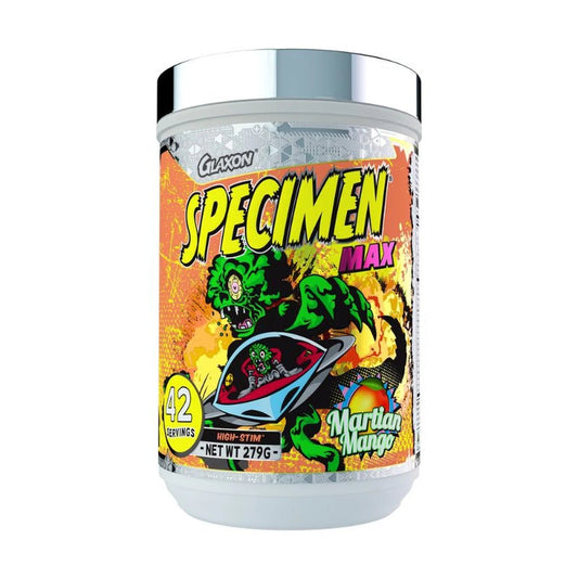Glaxon - Specimen Max 42 Serves - Supplements - Martian Mango - The Cave Gym