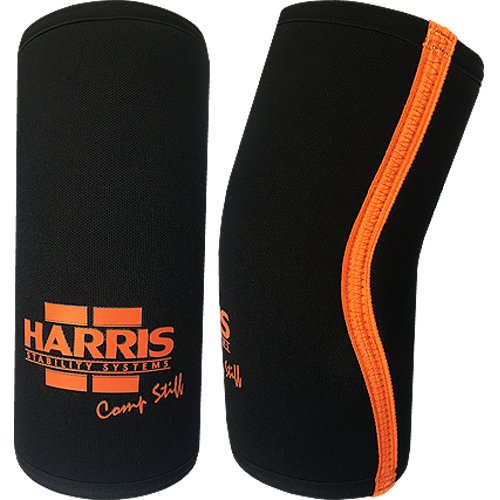 Harris Elbow Sleeves 9mm 2Ply Neoprene Comp Stiff - Training Accessories - XS - The Cave Gym
