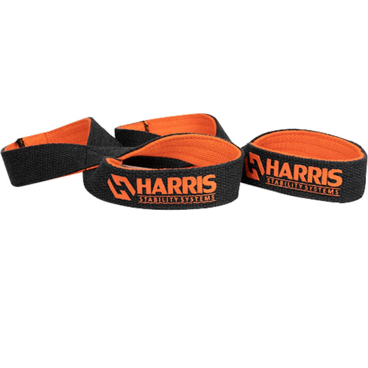 Harris - Lifting Straps Figure 8 Black - Training Accessories - The Cave Gym