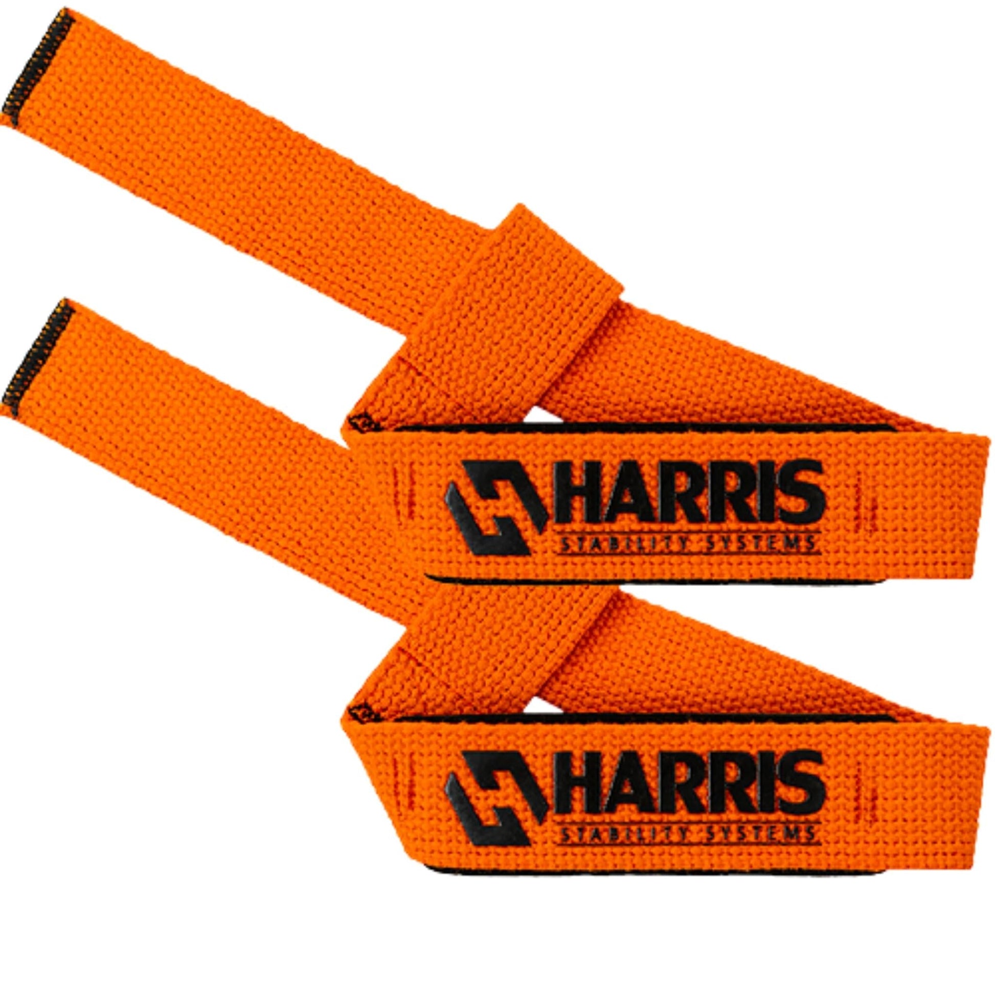 Harris Lifting Straps Orange - 55cm - Training Accessories - The Cave Gym