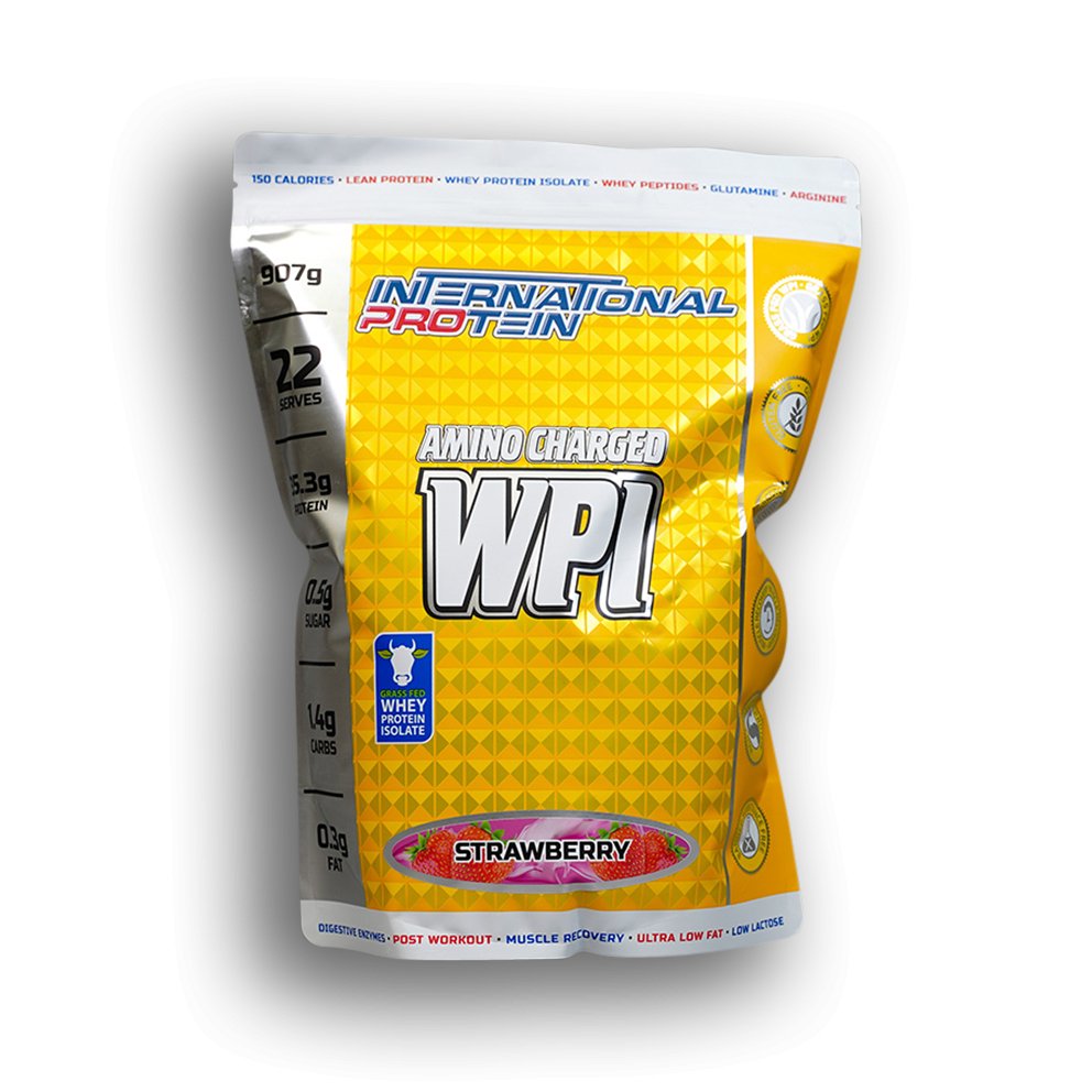 International Protein - Amino Charged Protein WPI - Supplements - 907g - The Cave Gym
